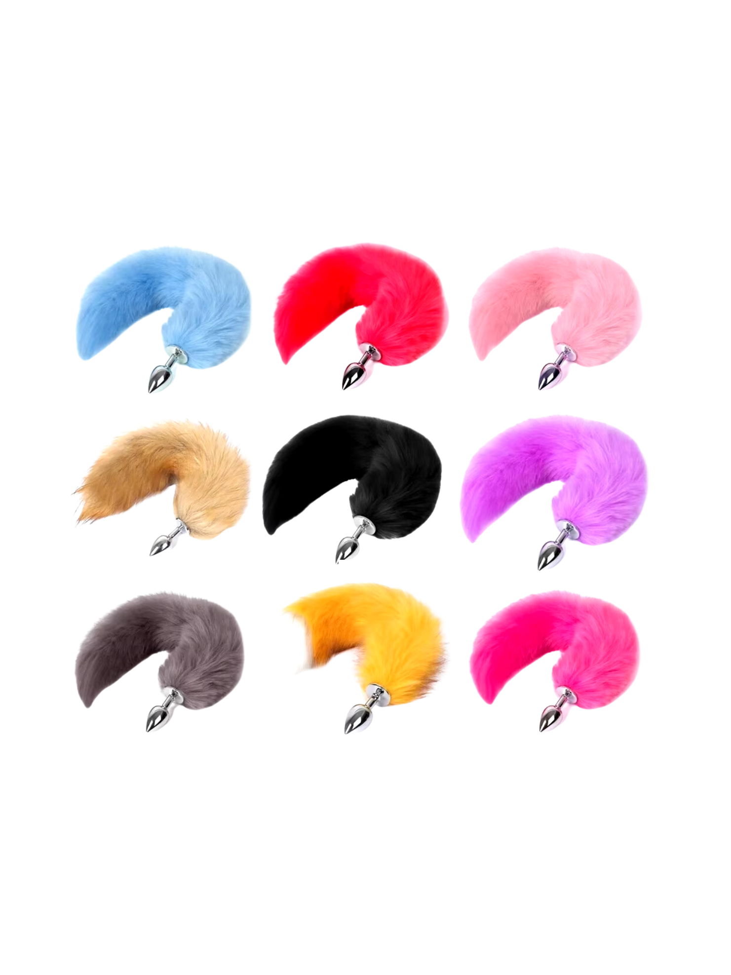 Fox Tail Butt Plug | Metal Anal Plug | Ludus Love UK Fox Tail Butt Plug | Metal Anal Plug | Ludus Love UK