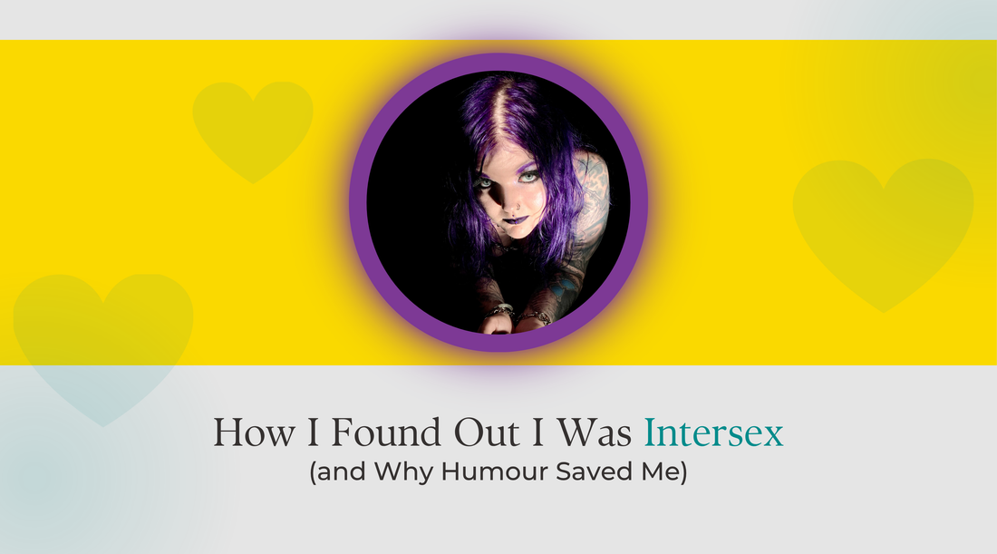 Sophie sharing her intersex diagnosis story with humour and self-acceptance for Intersex Awareness Day UK