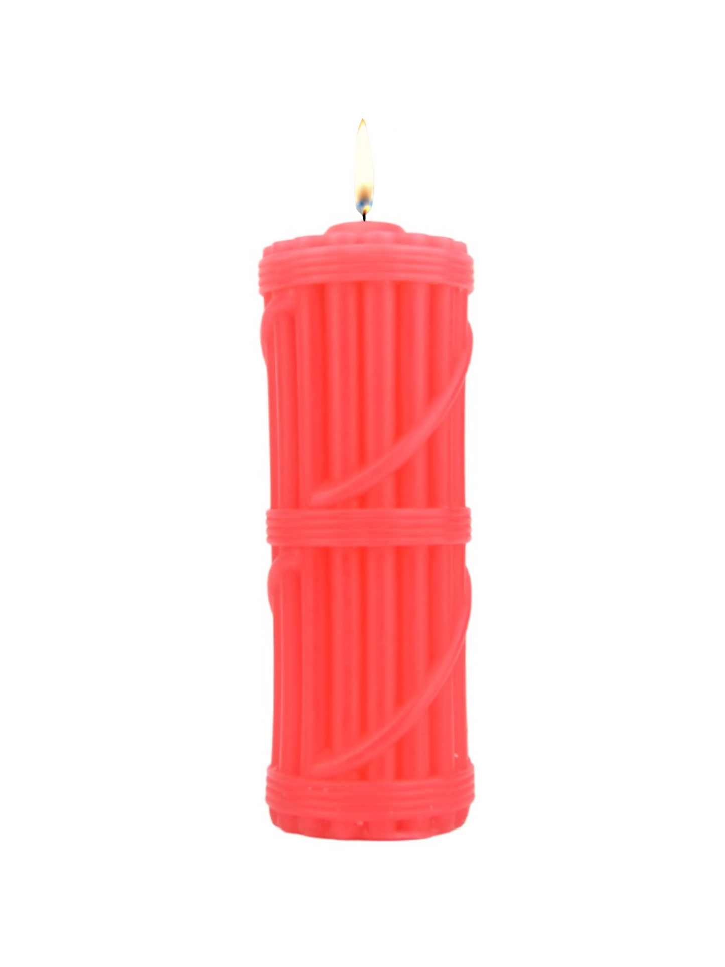 Bound to Play. Hot Wax Candle Red