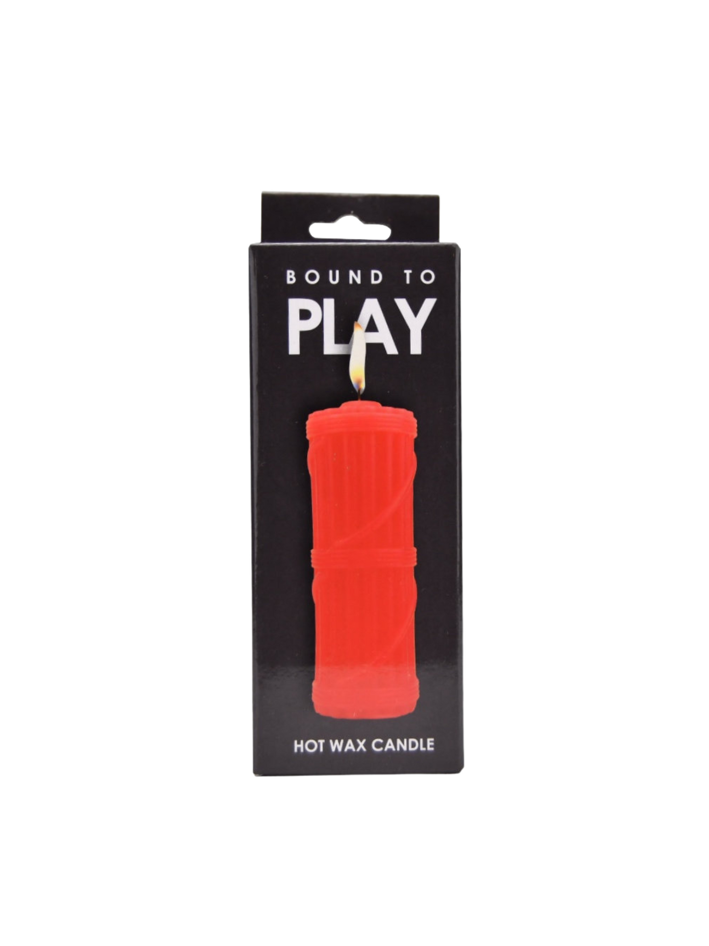 Bound to Play. Hot Wax Candle Red