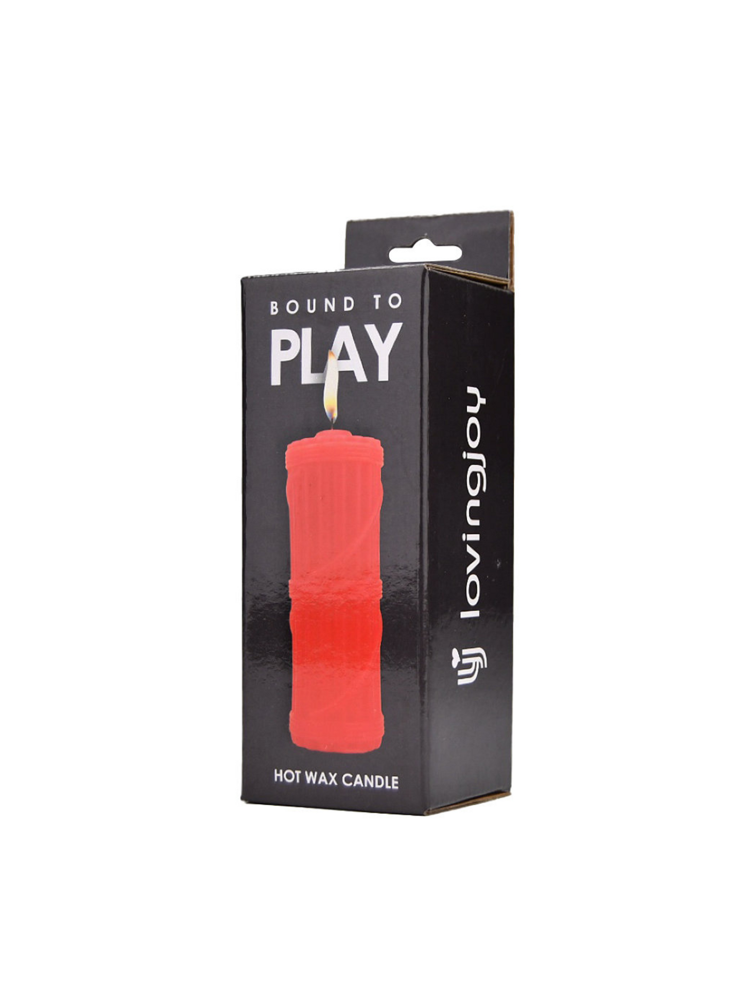 Bound to Play. Hot Wax Candle Red