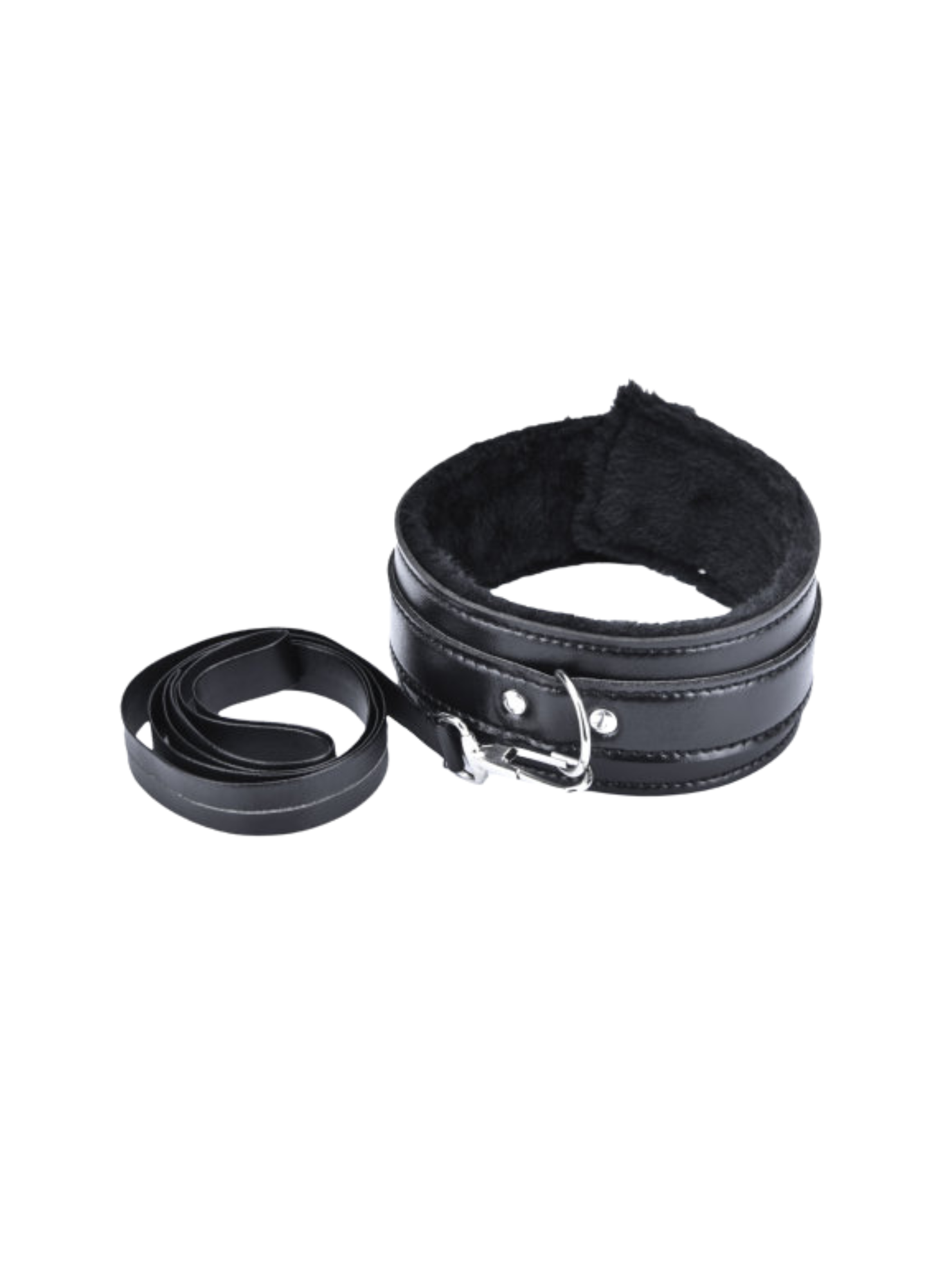 Loving Joy Beginner’s Bondage Kit Black Collard and Leash