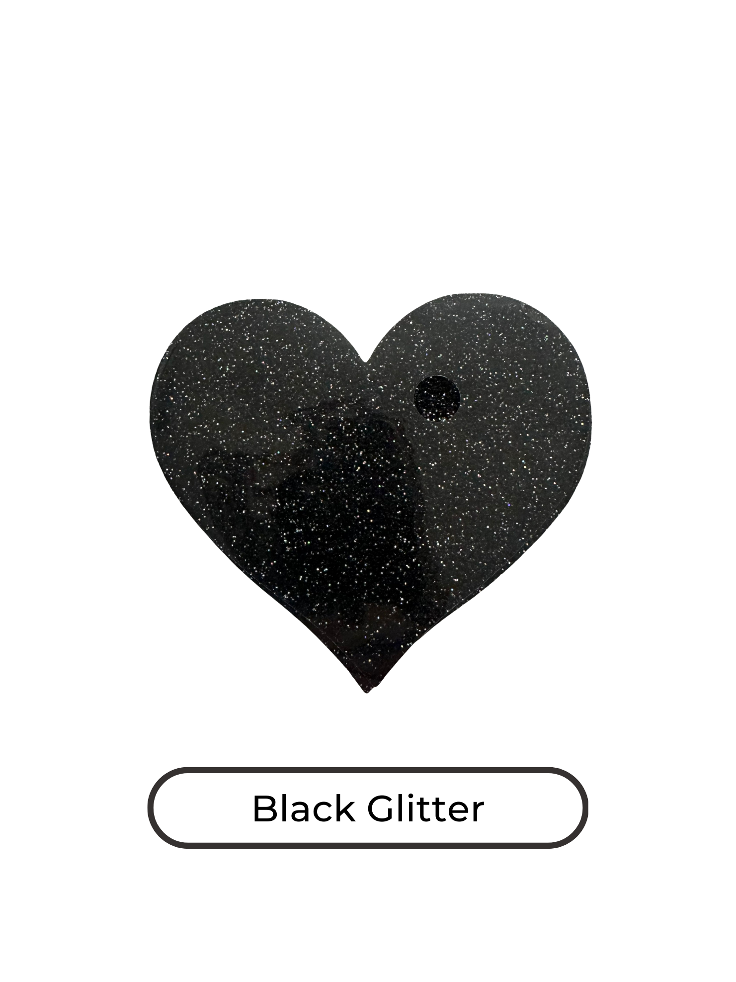 Heart shape black glitter nipple covers, black glitter nipple pasties, black glitter nipple tassels