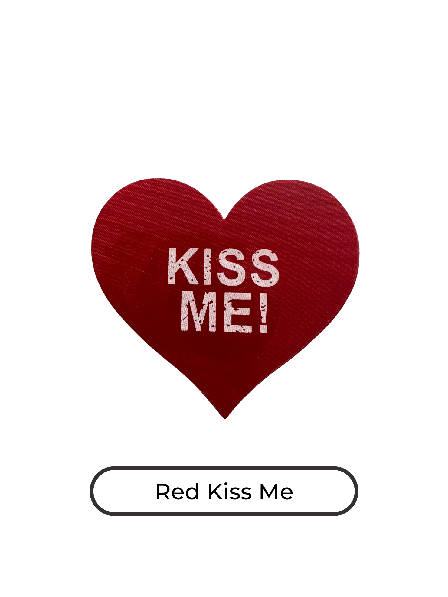 Heart shape red kiss me nipple covers, red kiss me nipple pasties, red kiss me nipple tassels