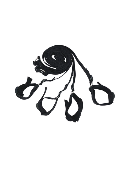 Discreet under bed restraints with comfortable padded cuffs for couples bondage UK