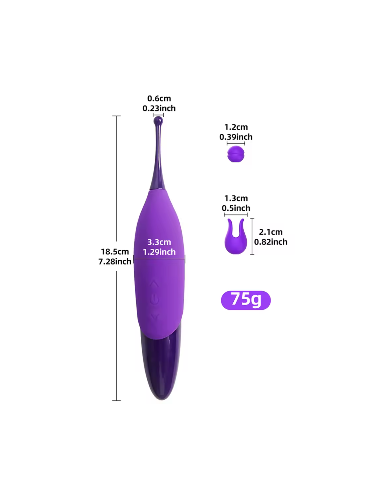 High-Frequency Clitoral Vibrator